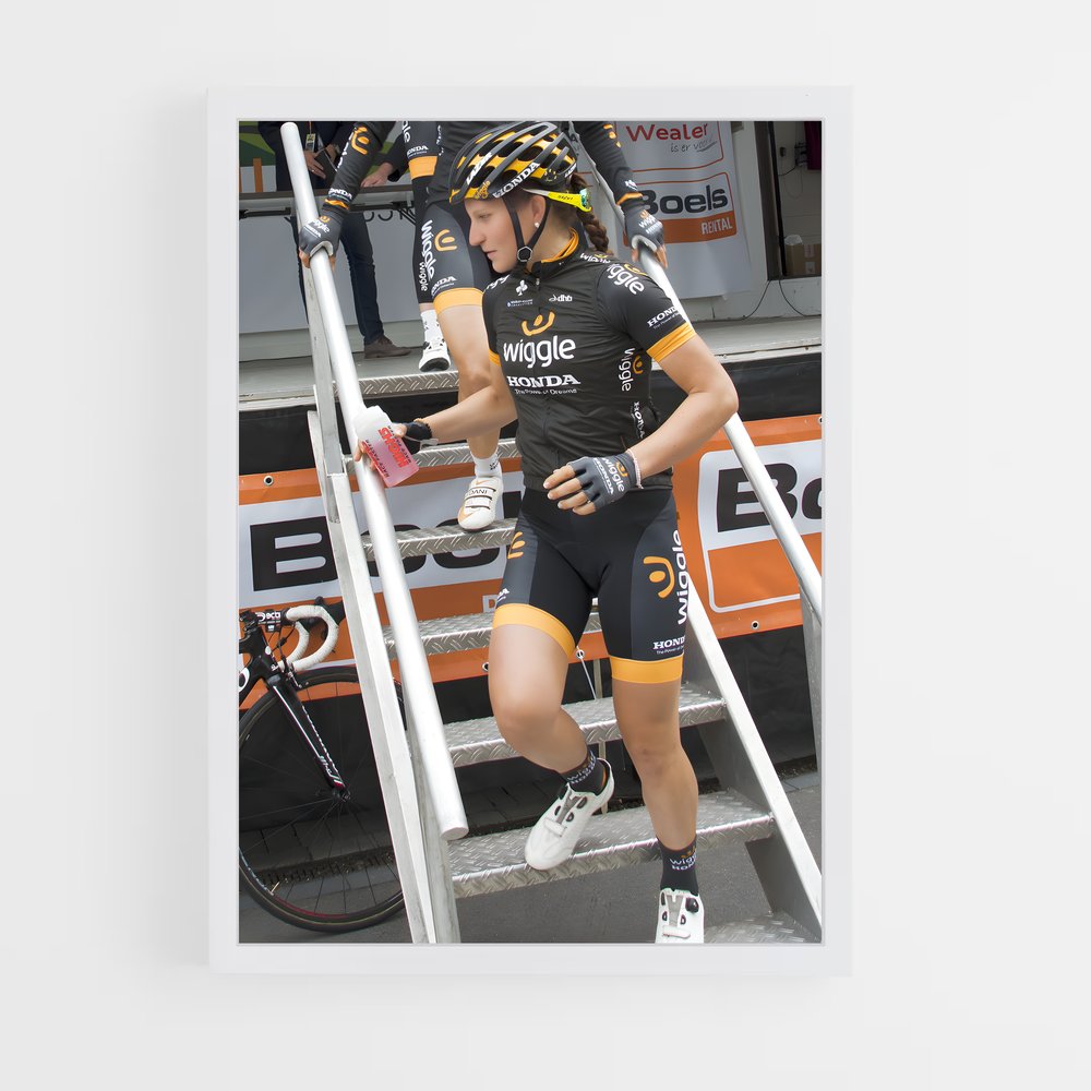 Poster Piste de Rêve – affiche Cyclisme (vue 3)